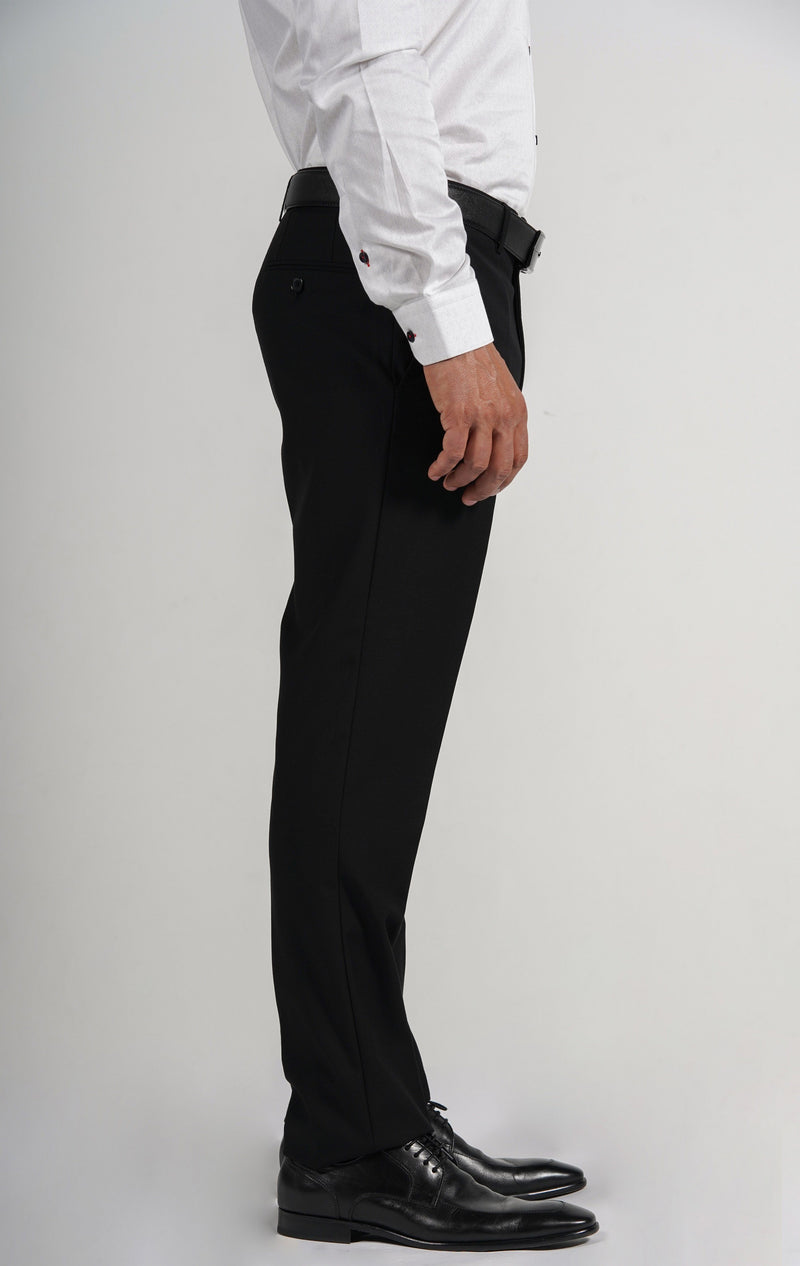 KACHCHAP Slim Fit Men Black Trousers - Buy KACHCHAP Slim Fit Men Black  Trousers Online at Best Prices in India | Flipkart.com